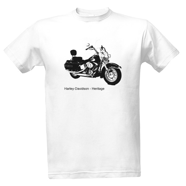 Tričko s potiskem Harley-Davidson - Heritage